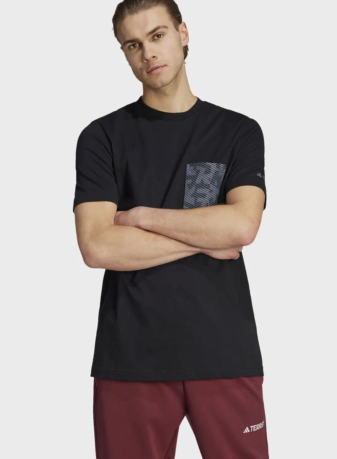 Adidas Terrex Graphic Pocket Print T-Shirt