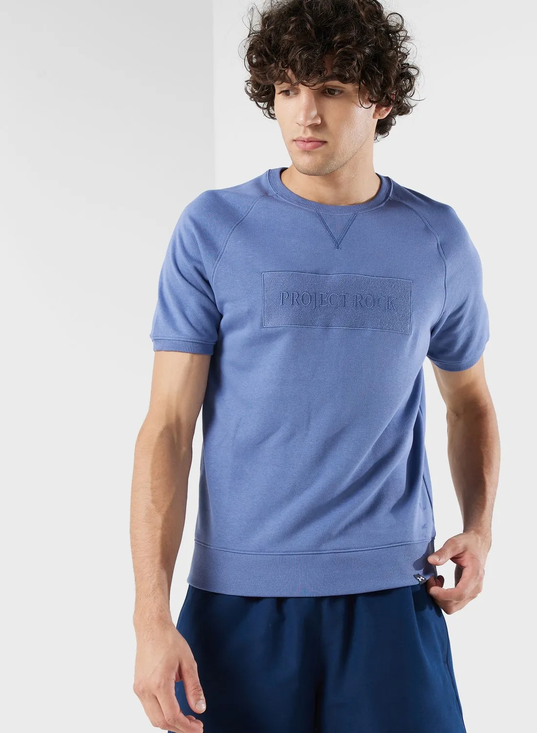 UNDER ARMOUR Project Rock Terry Gym Top