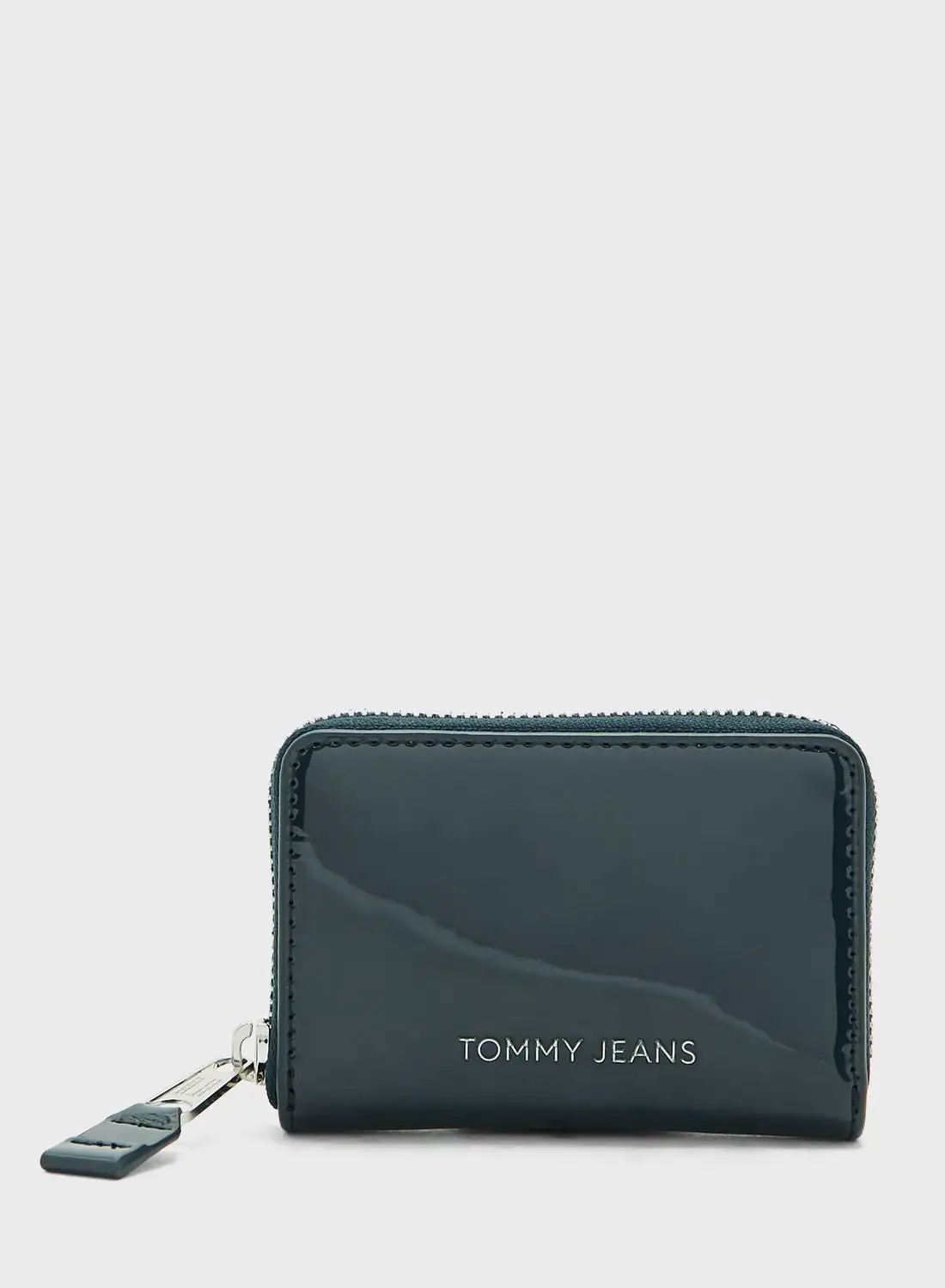 محفظة تومي جينز الأساسية بسحاب حول المحفظة الصغيرة