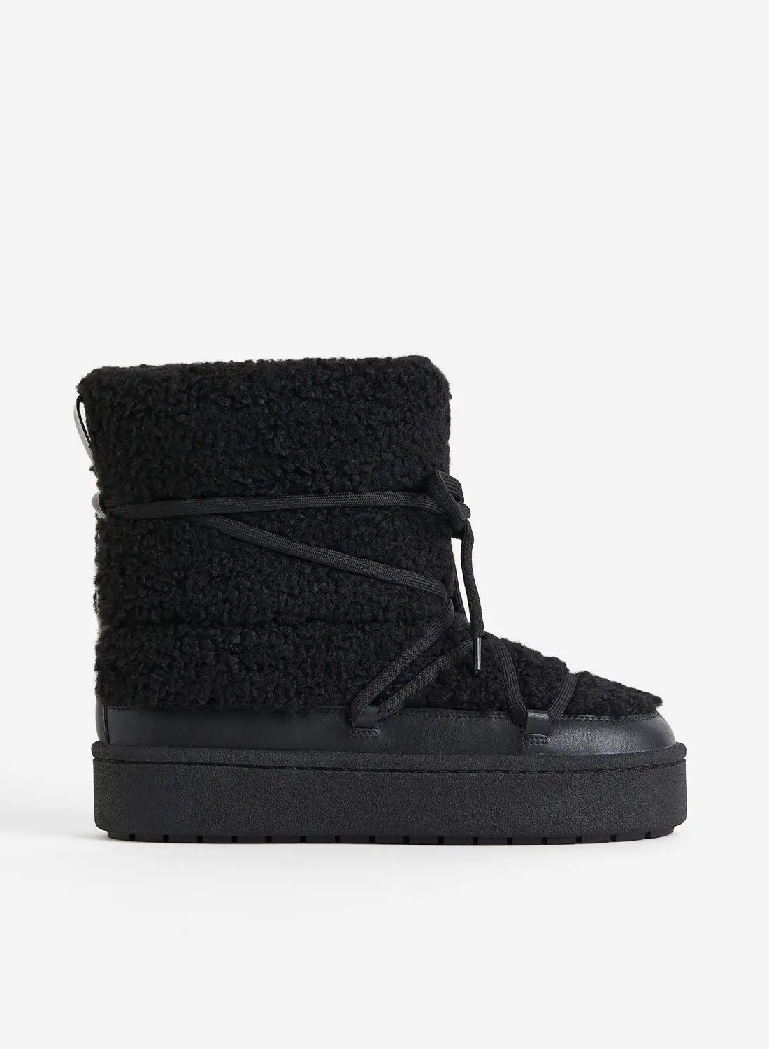 H&M Warm Lined Teddy Booties