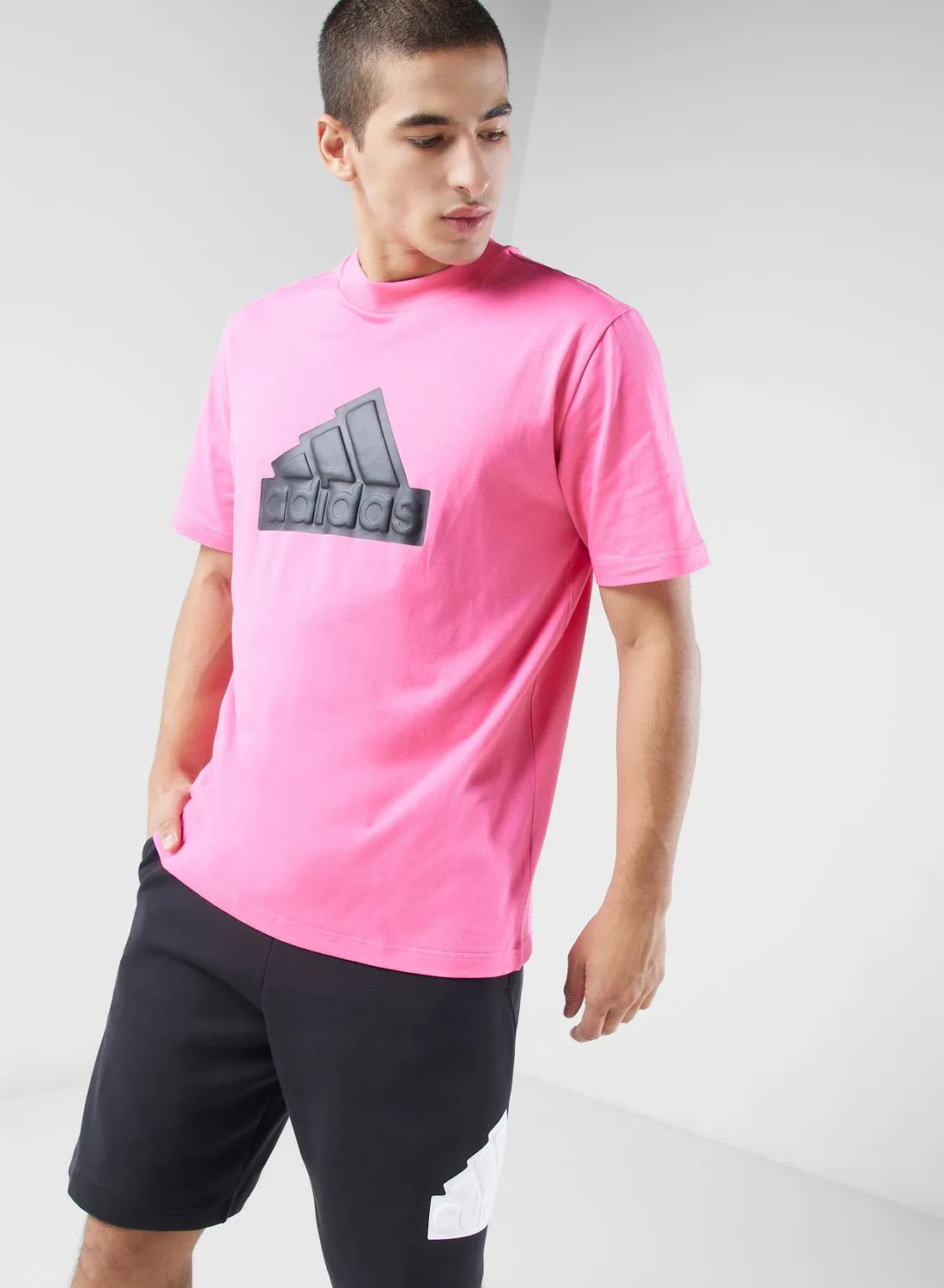 Adidas Future Icons Badge Of Sport Bomber T-Shirt