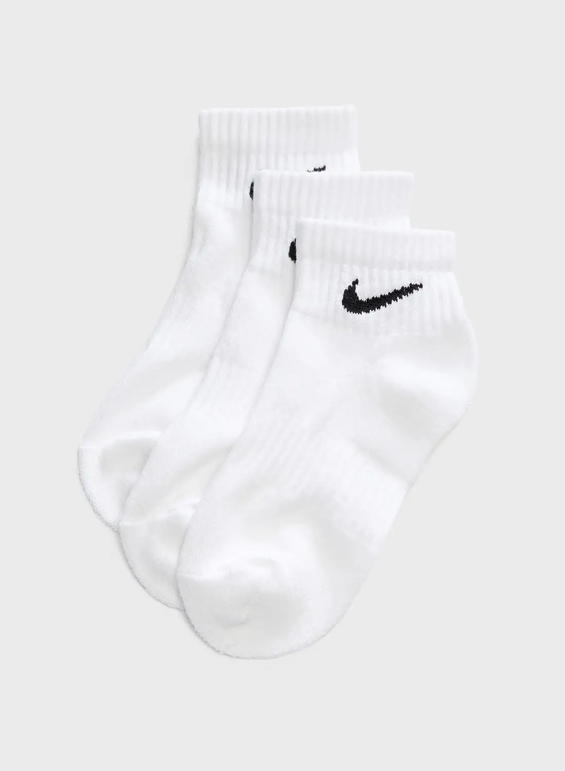 Nike 3 Pack Cushion Ankle Socks