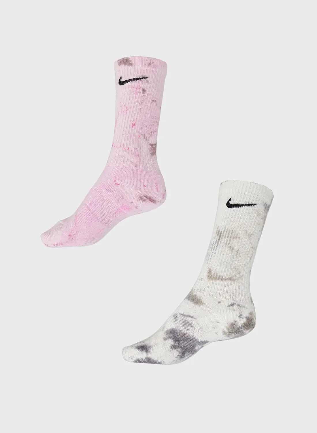 Nike 2 Pack Everyday Cush Crew Socks