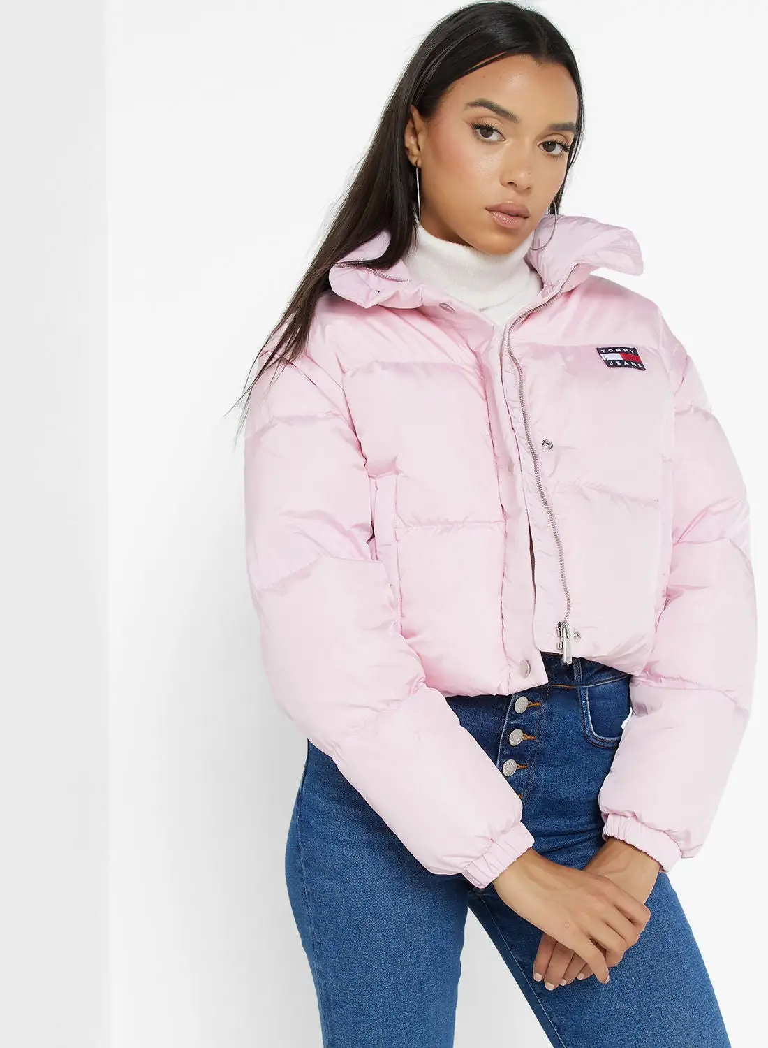 TOMMY JEANS Cropped Down Puffer Jacket