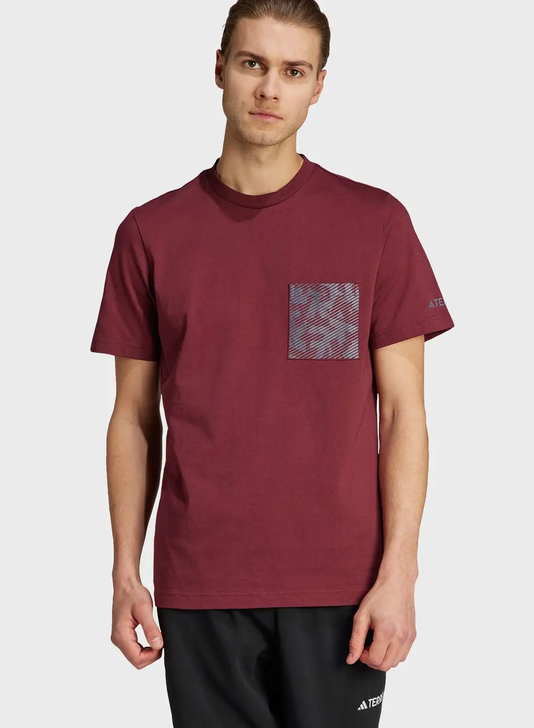 Adidas Terrex Graphic Pocket Print T-Shirt