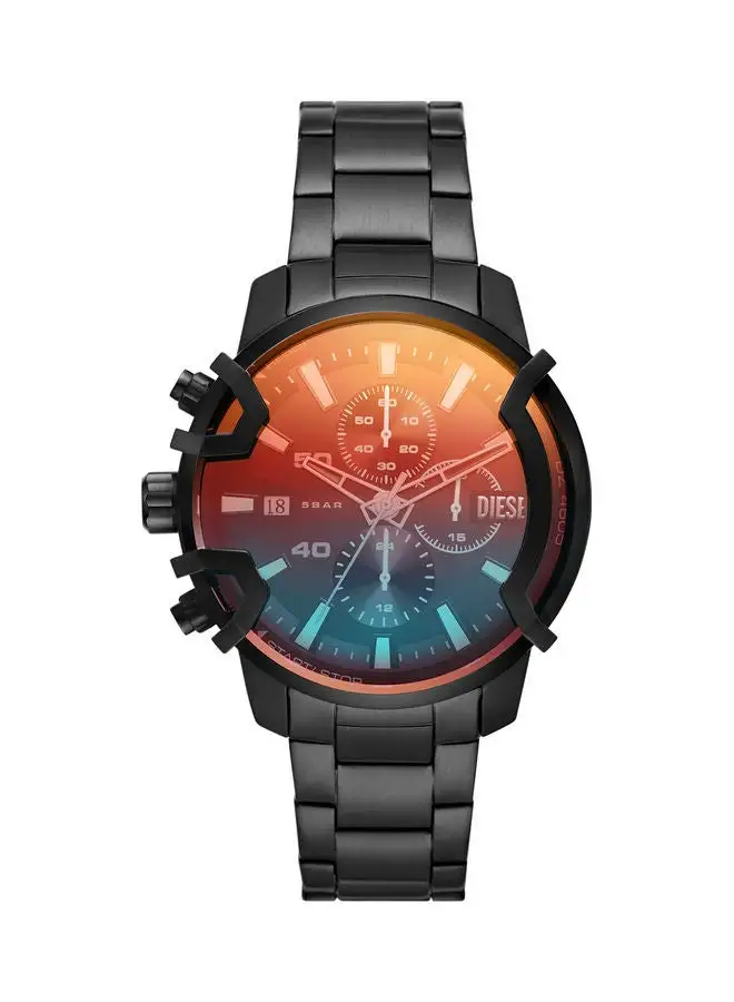 DIESEL Men's Analog Round Shape Stainless Steel Wrist Watch DZ4605 - 42 Mm