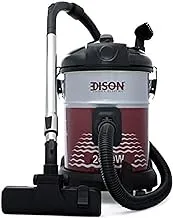 Edison Edison Drum Vacuum Cleaner 22L Red 2000W