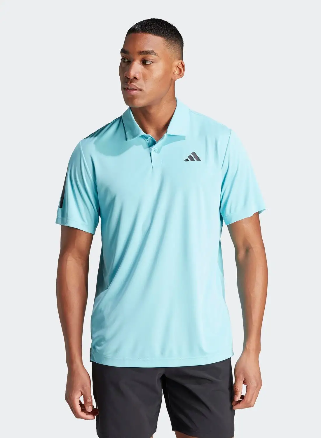 Adidas Club 3 Stripes Polo T-Shirt