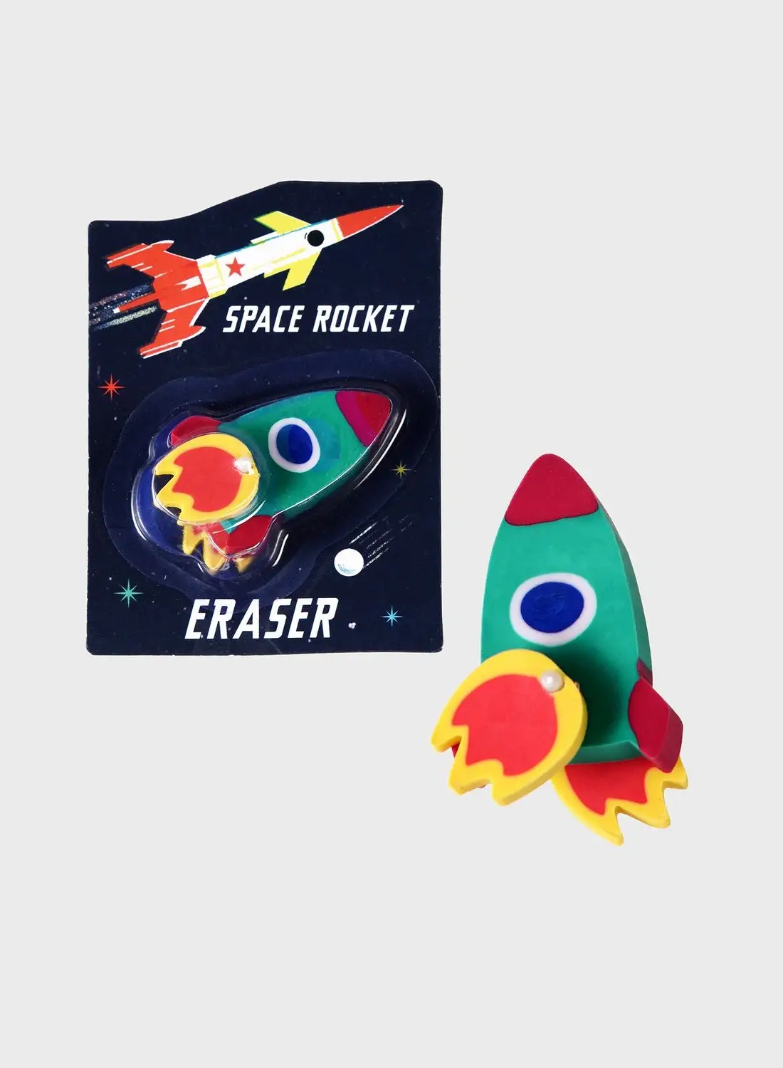 Rex London Space Rocket Eraser