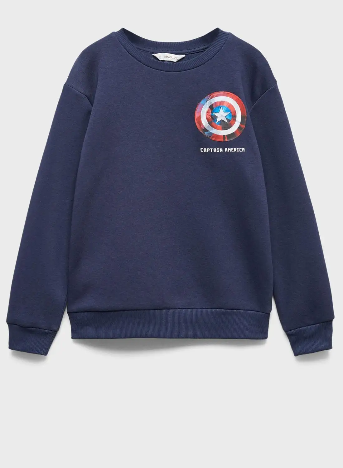 MANGO Kids Captain America Sweatshirt