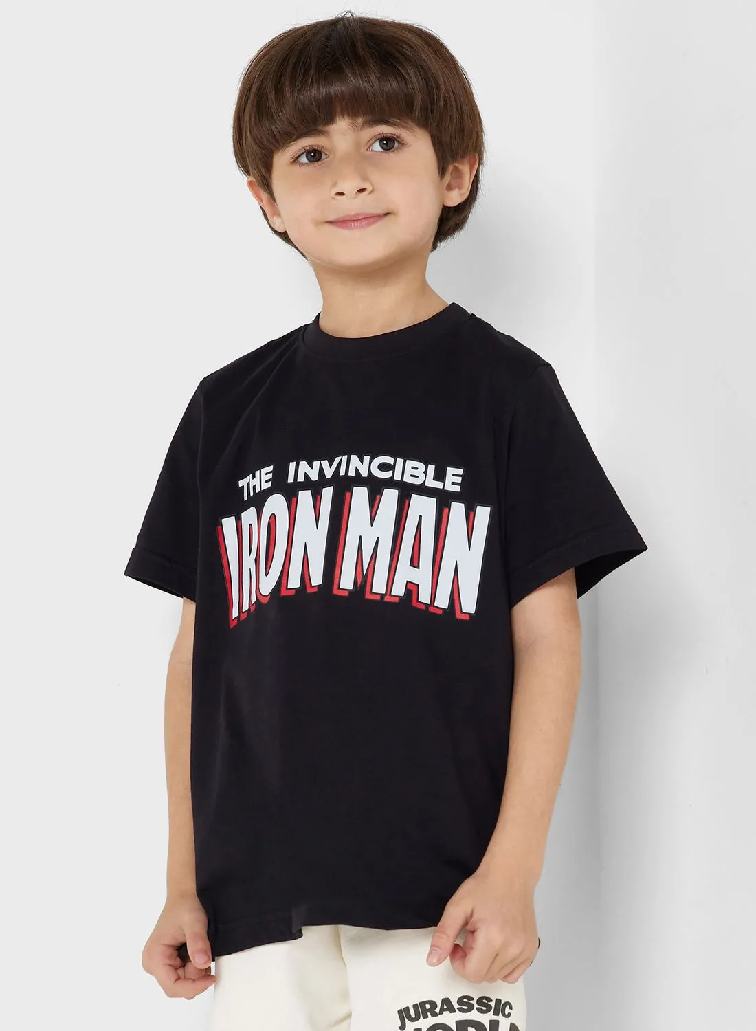 AVENGERS Boys Avengers Front And Back Printed T-Shirt