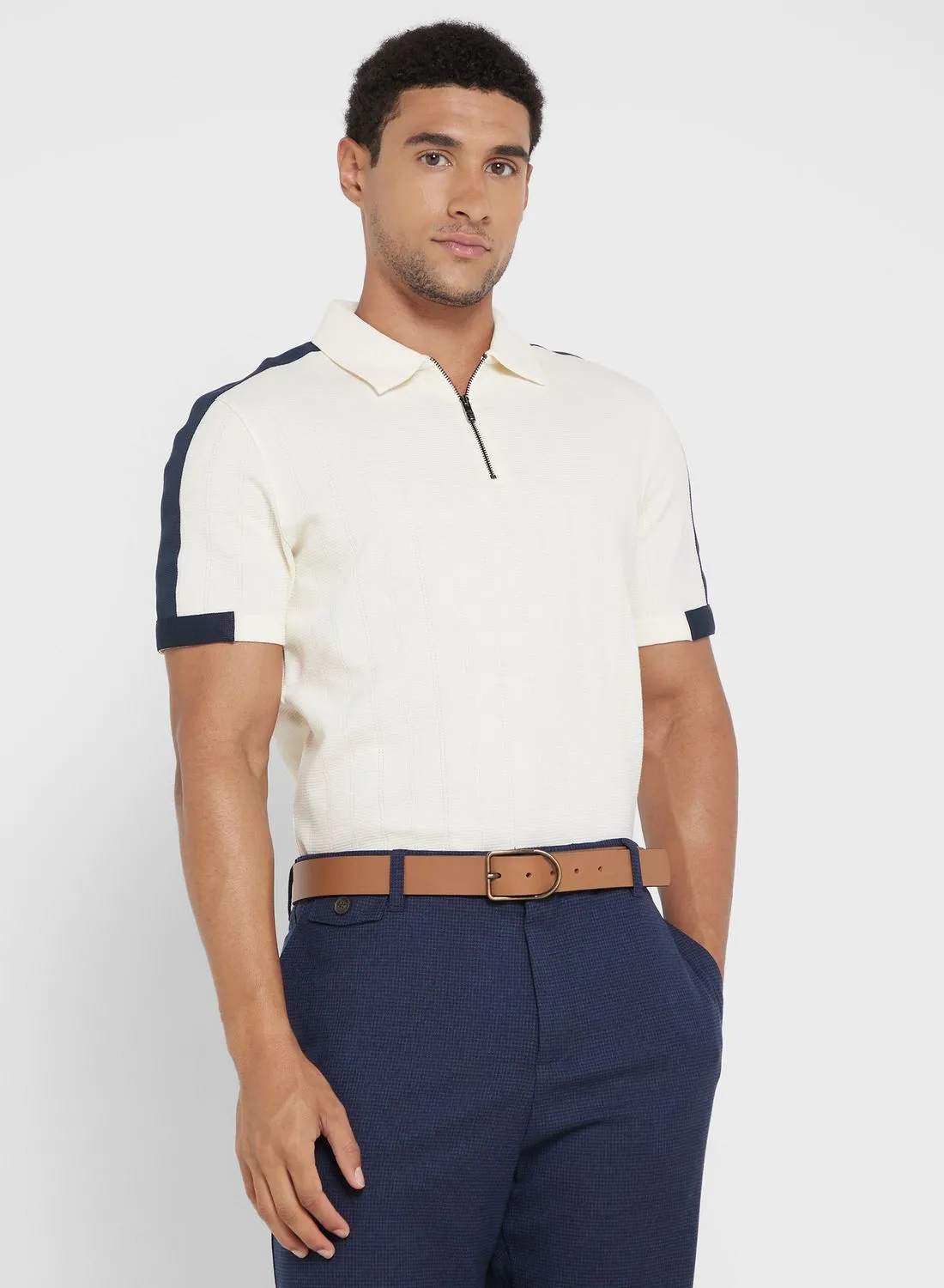 Ted Baker Abloom Zip Polo