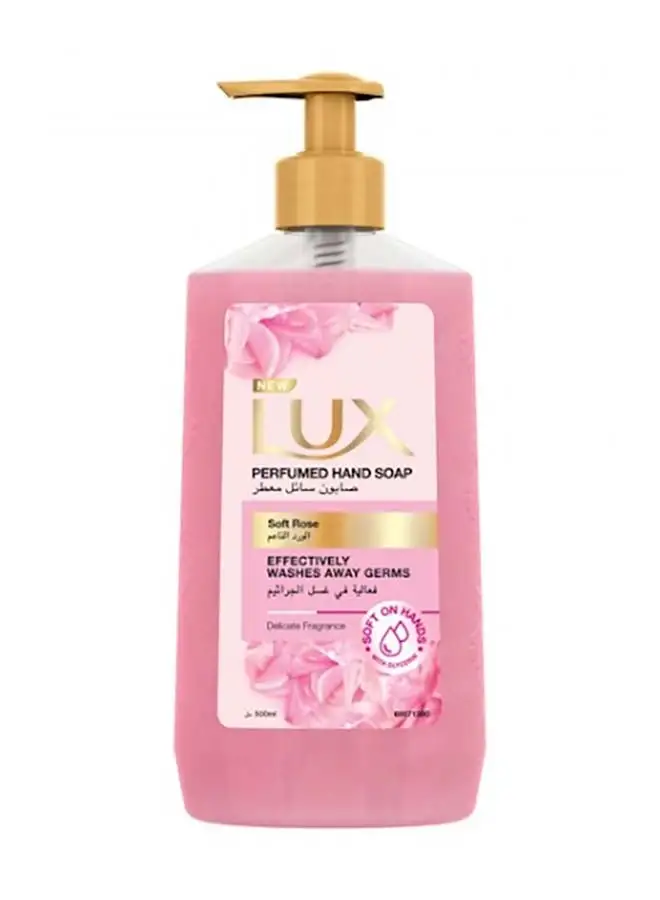 Lux Perfumed Hand Soap Soft Rose 500ml