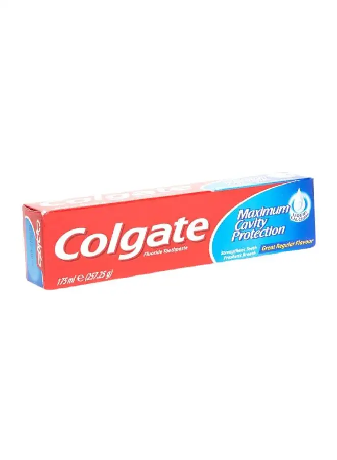 Colgate Great Regular Flavour Maximum Cavity Protection Toothpaste 175ml