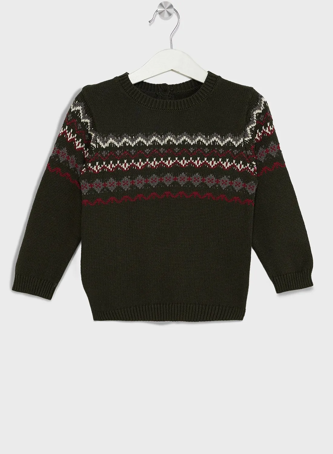 MANGO Infant Printed Knit Sweater