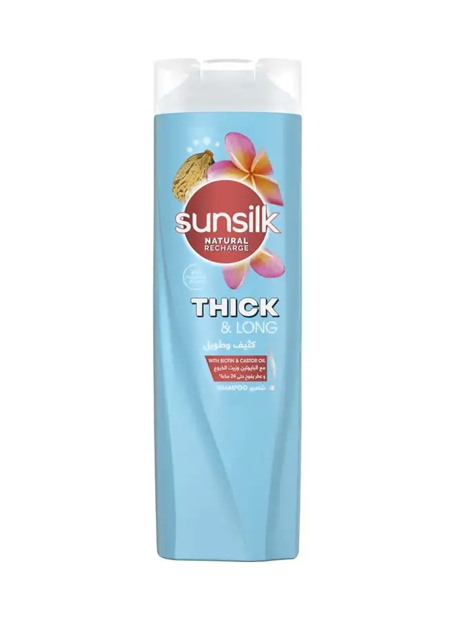 Sunsilk Natural Recharge Thick And Long Shampoo 400ml