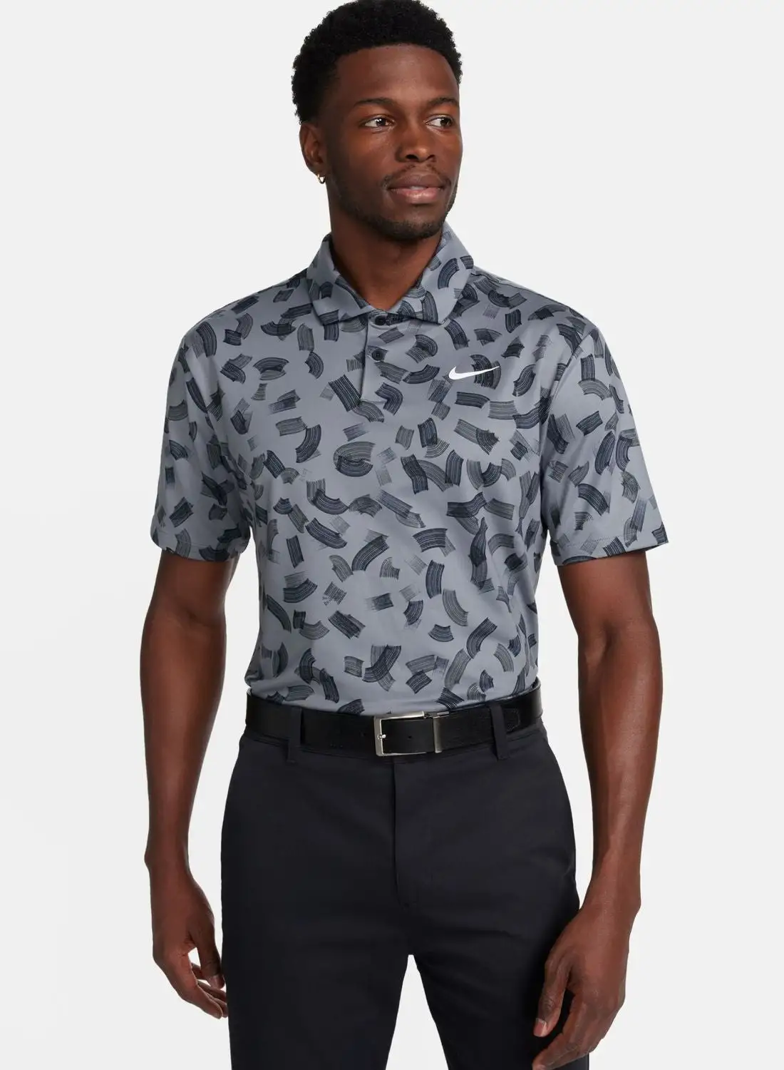 Nike Dri-Fit Tour Micro Print Polo Shirt