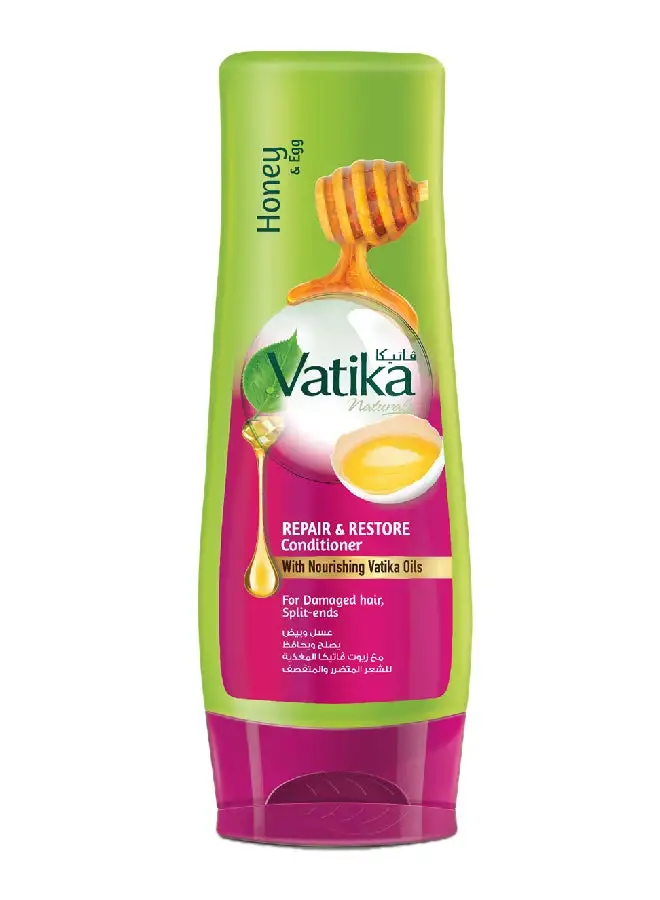 Dabur Repair And Restore Conditioner Enriched With Egg And Honey For Damaged Hair And Splitends 400ml