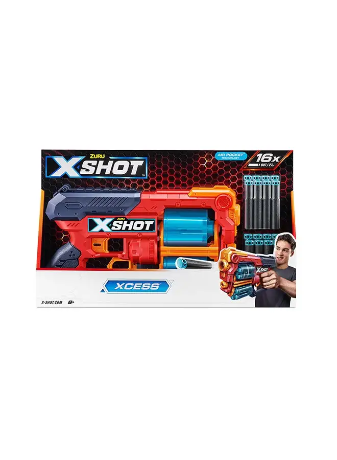 Zuru X-Shot Excel-Xcess TK-12 16 لعبة رمي السهام