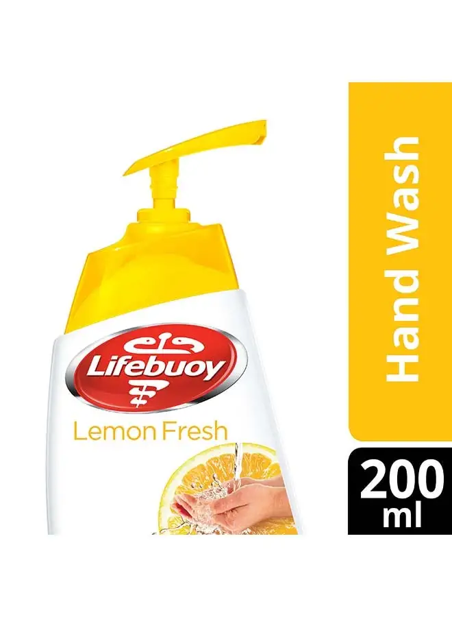 Lifebuoy Anti Bacterial Hand Wash Lemon Fresh 200ml