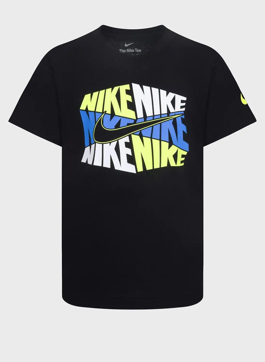 Nike Kids Hexagon Colourblock T-Shirt