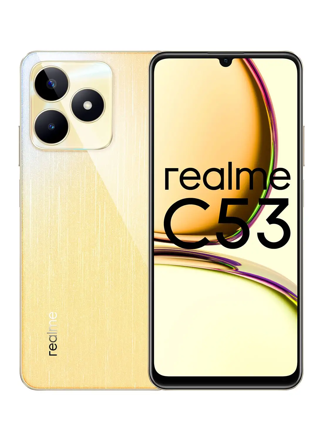 realme C53 Dual SIM Champion Gold 8GB 256GB 4G - Middle East Version