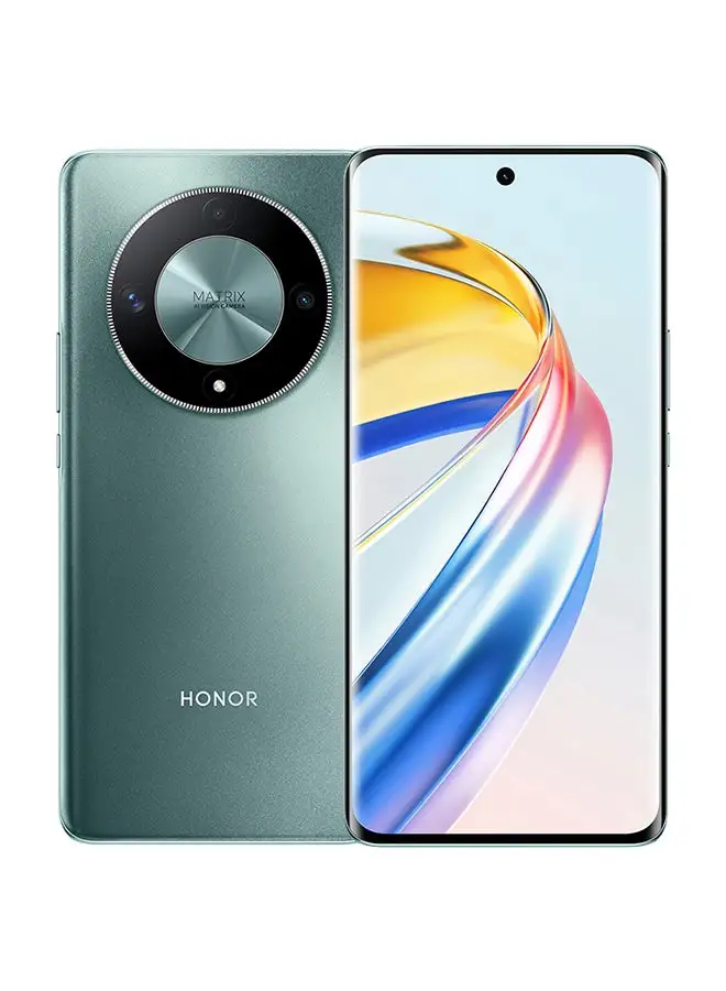 هاتف Honor X9b بشريحتي اتصال 5G باللون الأخضر الزمردي وذاكرة الوصول العشوائي (RAM) سعة 12 جيجابايت وسعة 256 جيجابايت - إصدار الشرق الأوسط