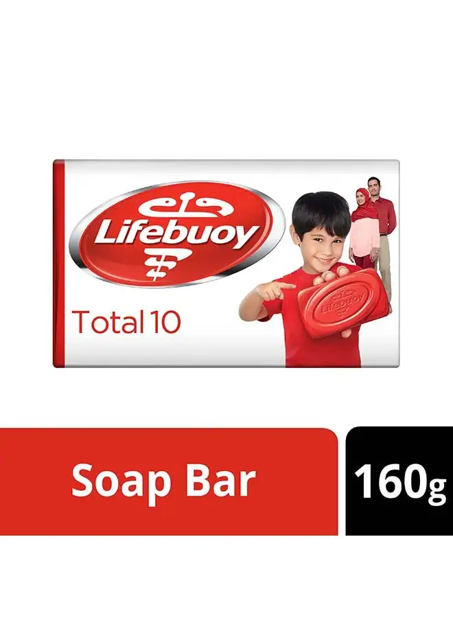 Lifebuoy Anti Bacterial Bar Total 10 160grams