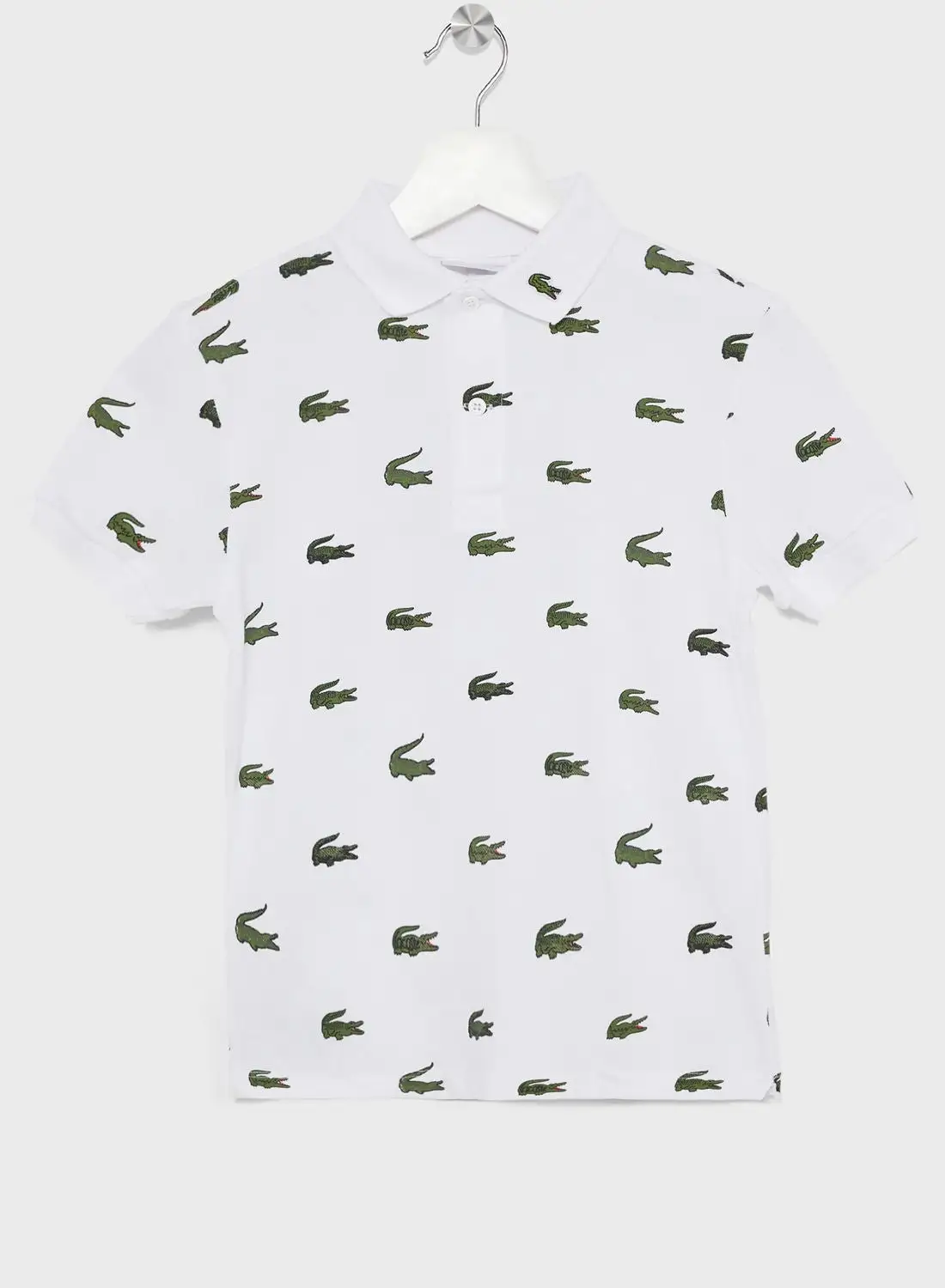 LACOSTE Kids Printed Polo