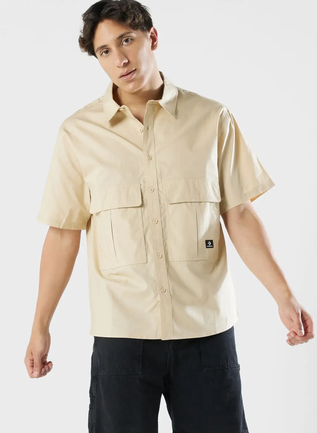 CONVERSE Elevated Woven Shirt