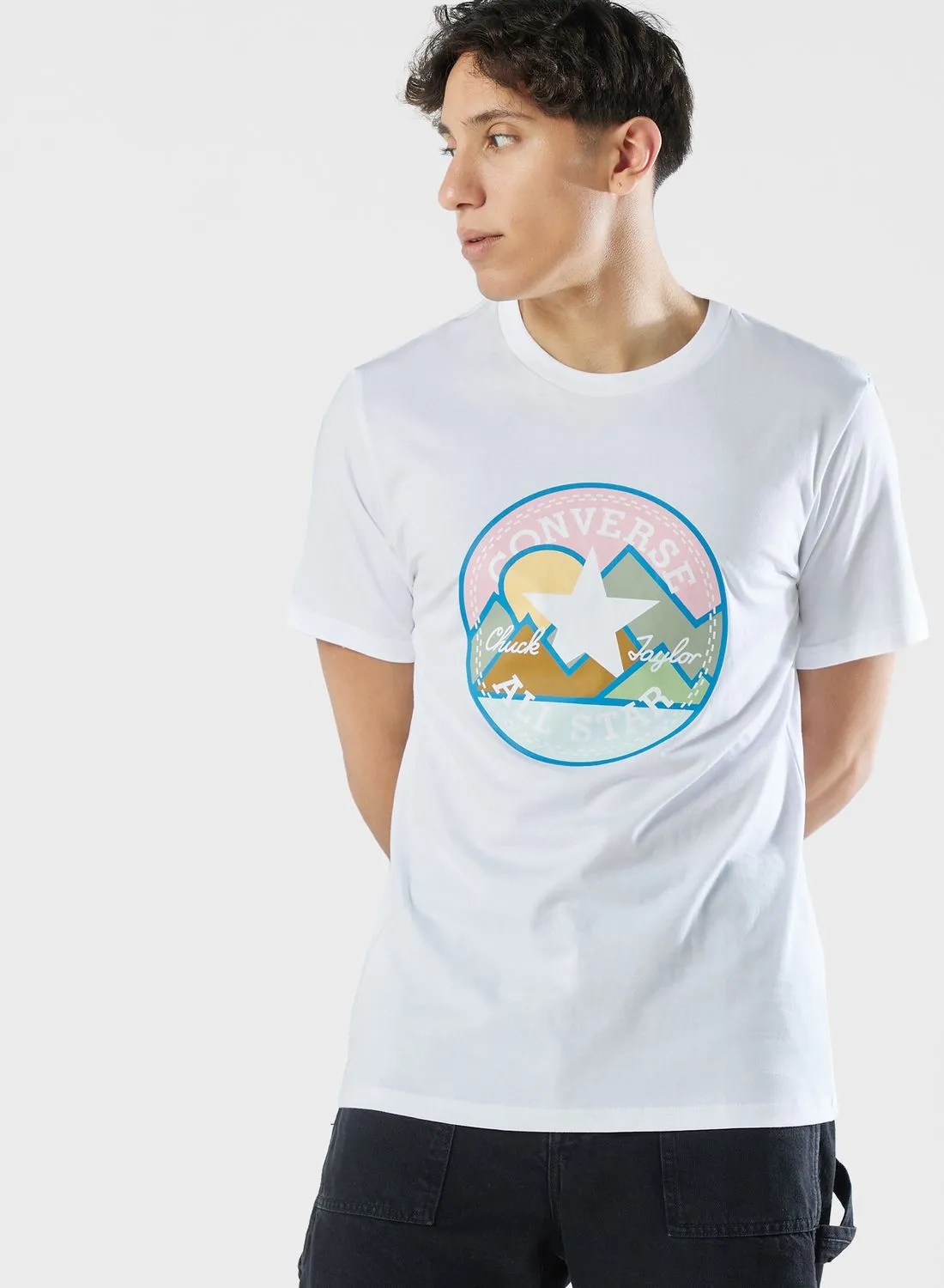 CONVERSE Standard Coastal Remix Chuck Patch T-Shirt