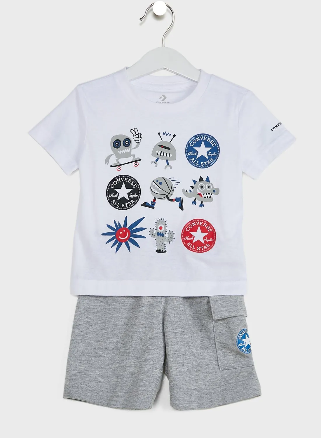 CONVERSE Infant Distorted Cargo Set