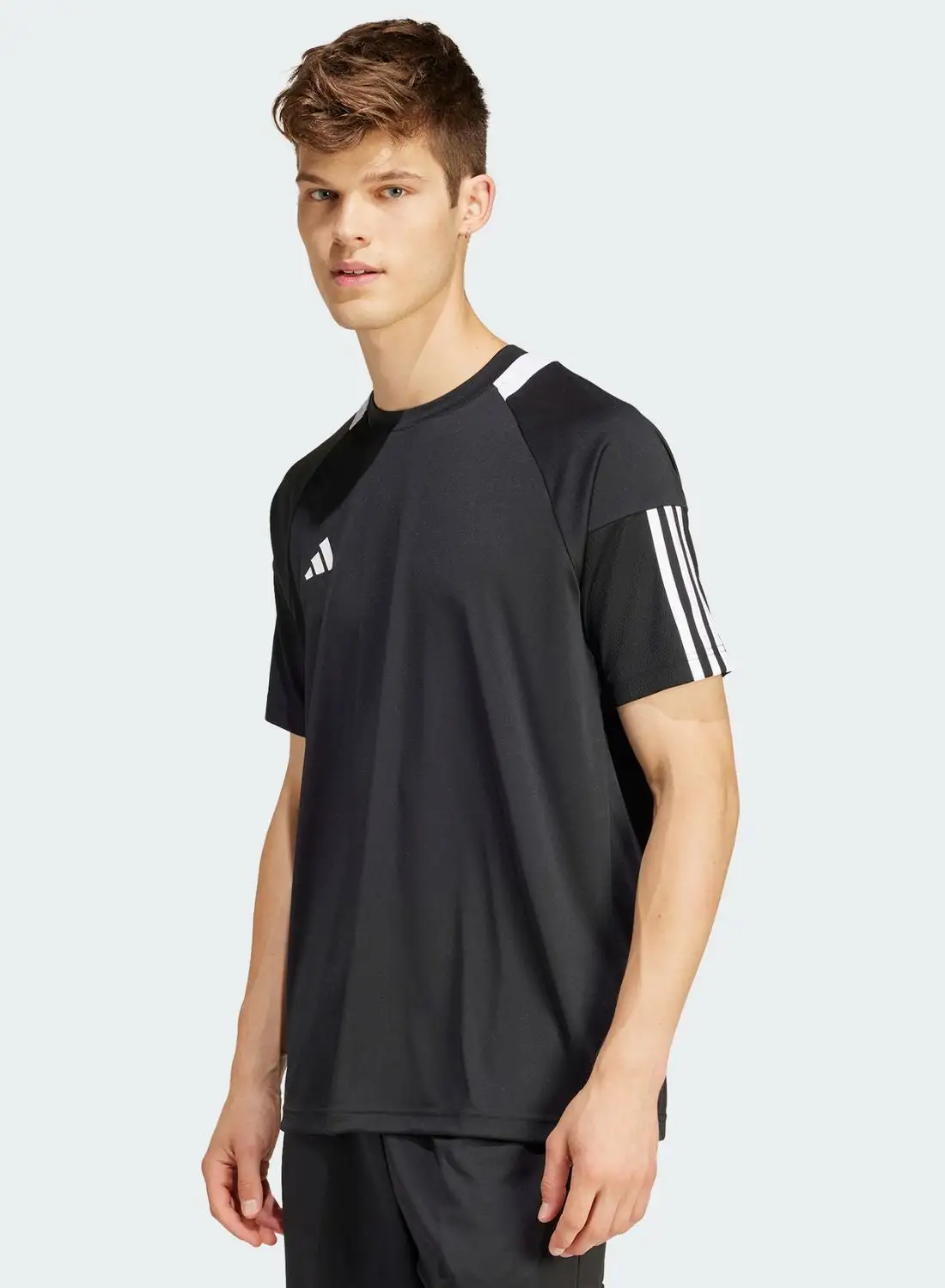 Adidas Sereno 3 Stripes T-Shirt