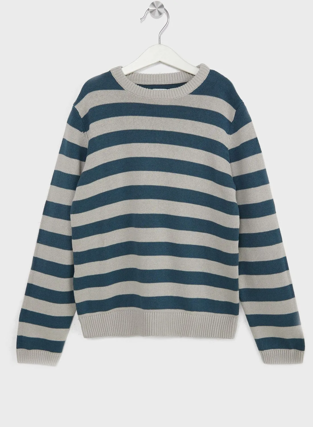 MANGO Kids Striped Sweater