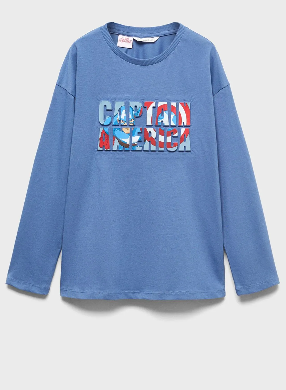 MANGO Kids Captain America T-Shirt
