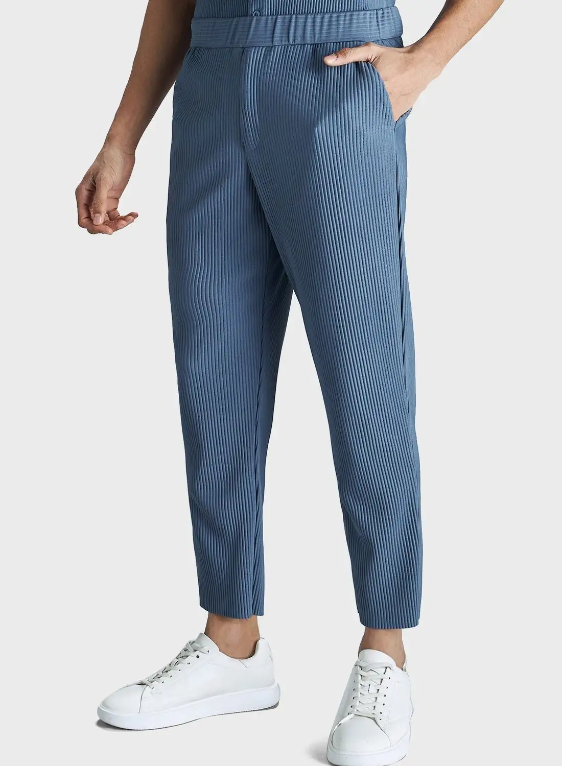 Iconic Striped Slim Fit Trousers