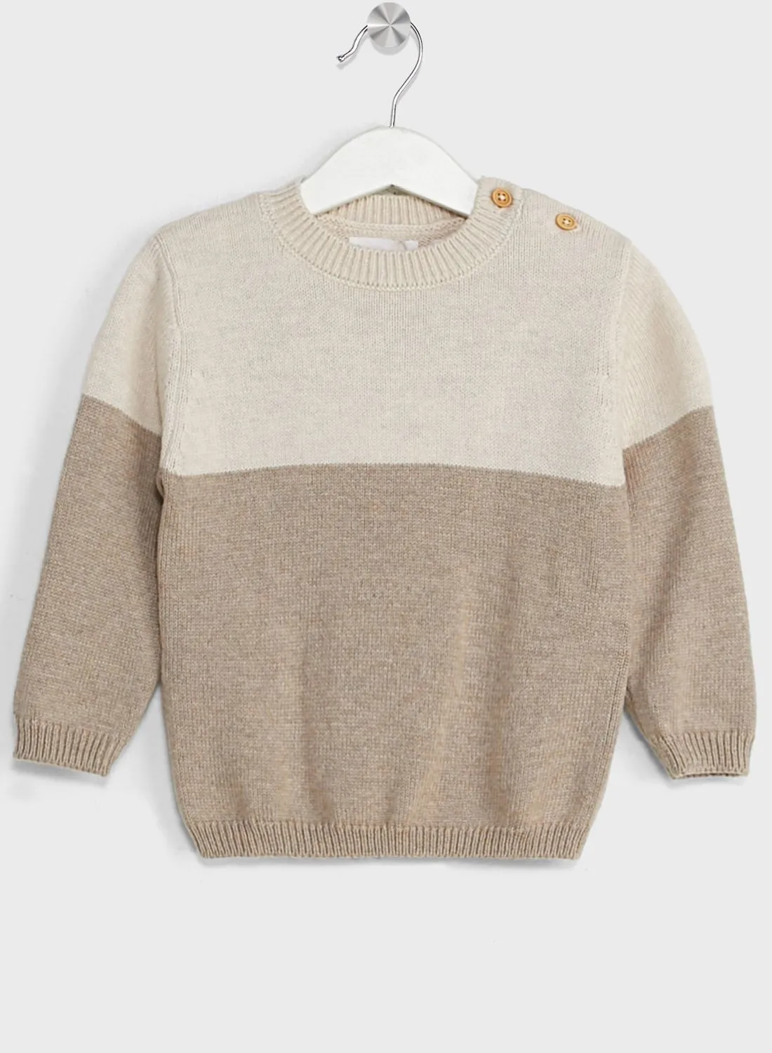 MANGO Kids Contrast Sweater
