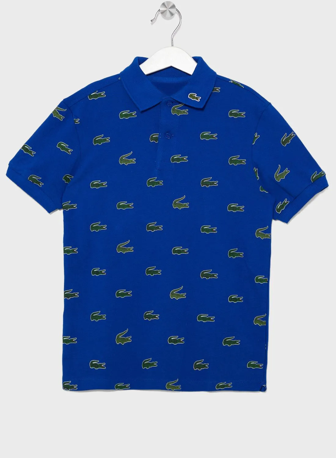 LACOSTE Kids Printed Polo