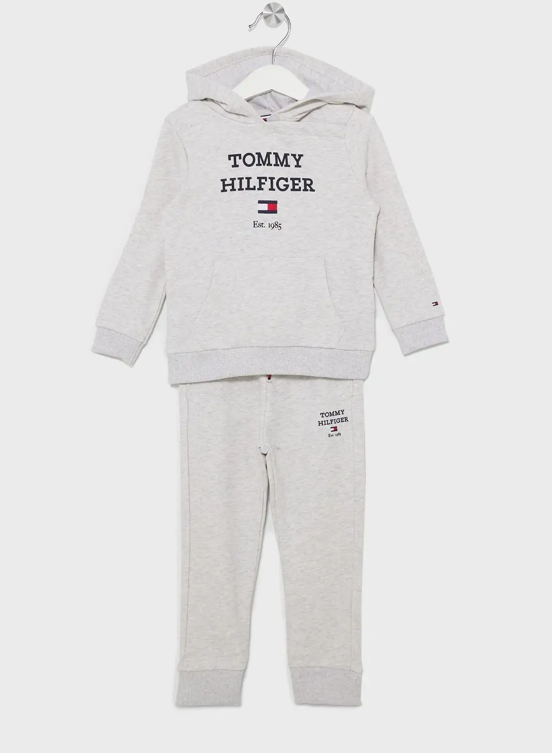 TOMMY HILFIGER Kids Logo Hoodie & Sweatpants Set