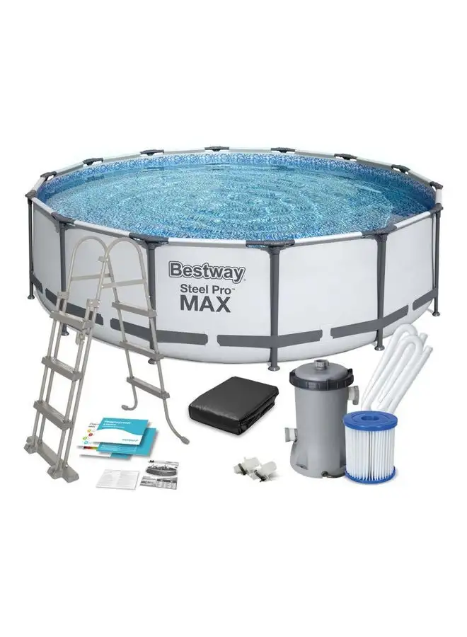بيست واي ستيل برو ماكس طقم حمام سباحة 4.27x1.07 متر