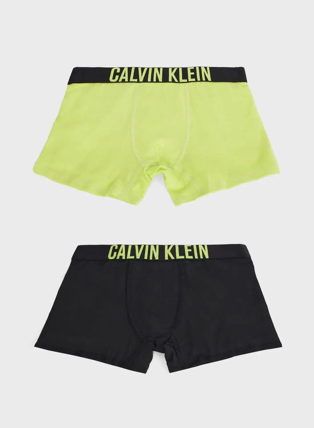 Calvin Klein Jeans Kids 2 Pack Logo Trunks