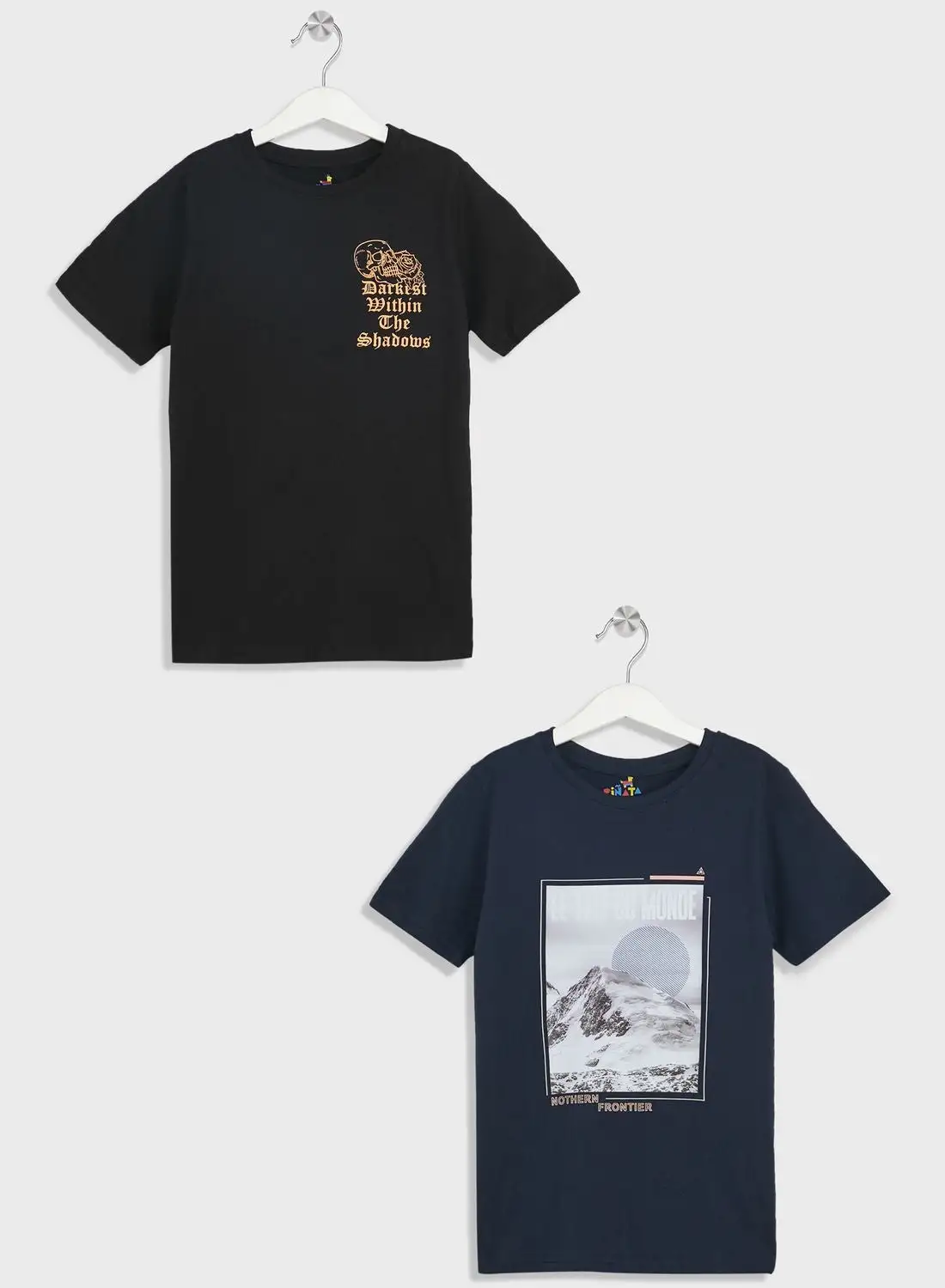 Pinata Boys Pack Of 2 Printed T-Shirt Set