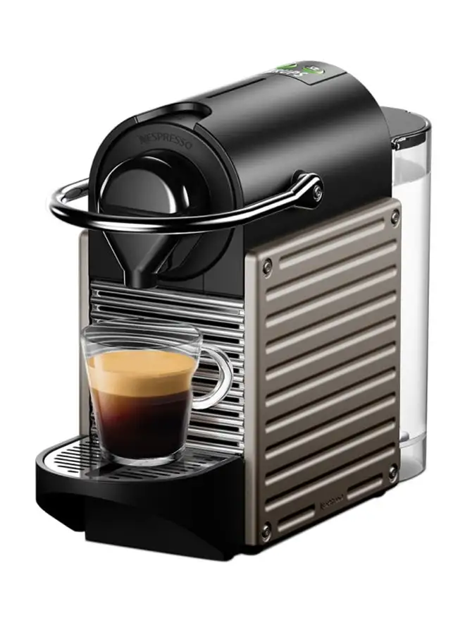 NESPRESSO Nespresso Original Pixie Grey, Coffee Machine 0.7 L 1260 W C61-ME-RE-NE Titan Grey