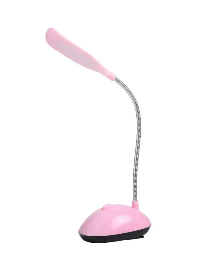 LAWAZIM Extendable Mini Desk Lamp Pink 5x8.5x28.5cm