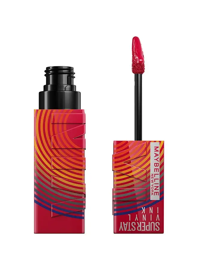 MAYBELLINE NEW YORK Superstay Vinyl Ink Lipstick - Music Collection Limited Edition (50, Wicked)