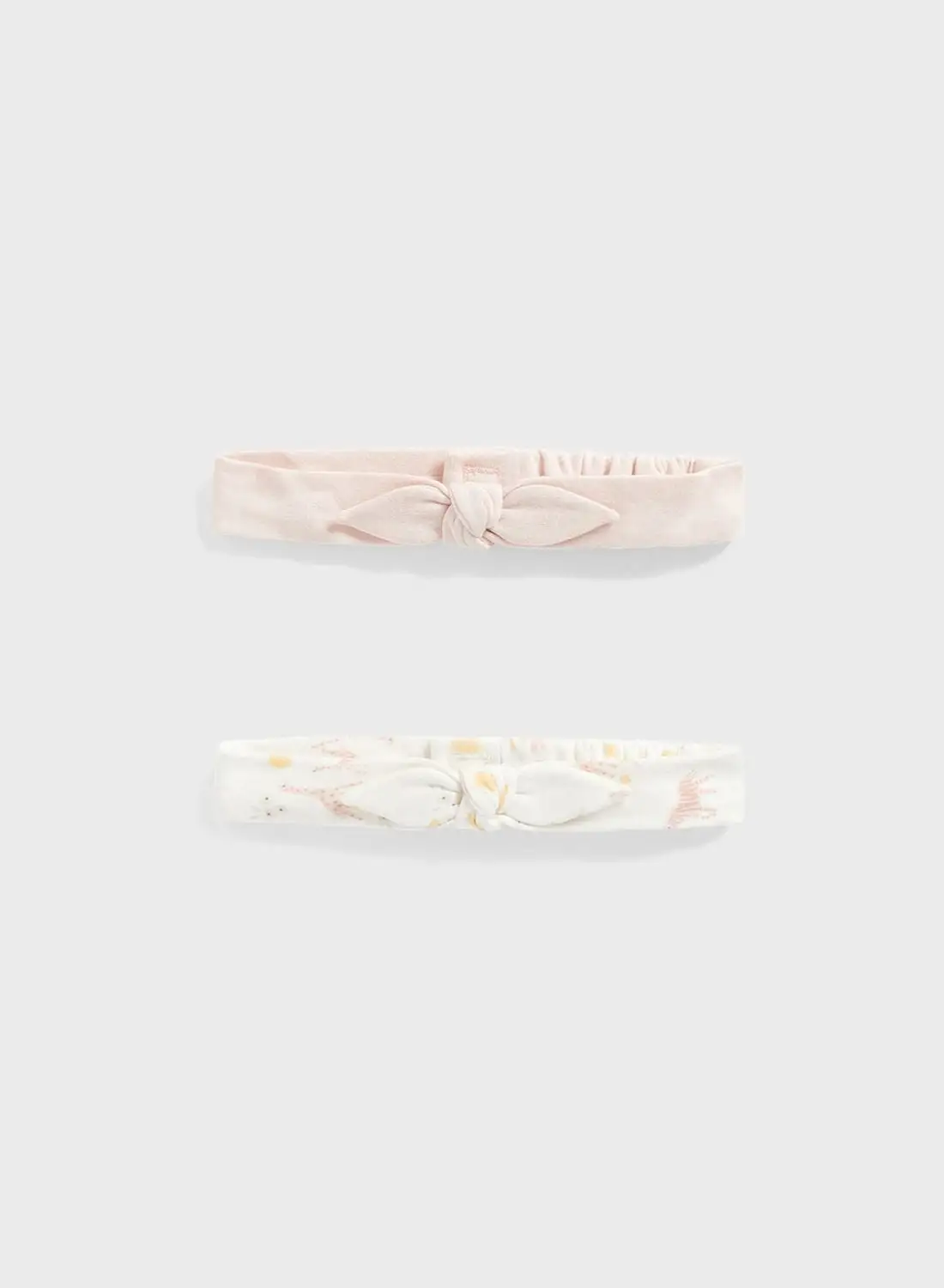 mothercare Infant 2 Pack Printed Headbands
