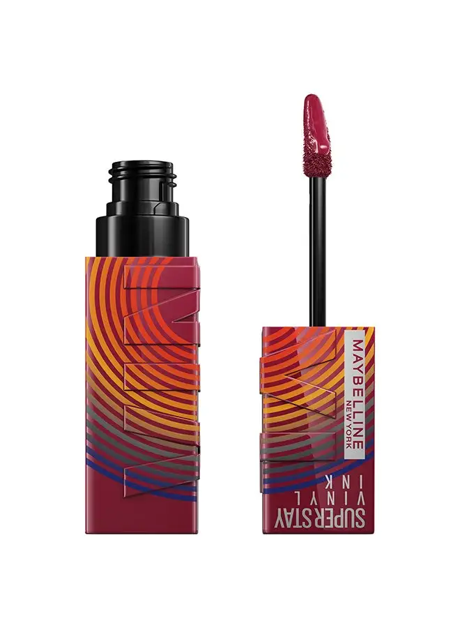 MAYBELLINE NEW YORK Superstay Vinyl Ink Lipstick - Music Collection Limited Edition (30, Unrivaled)