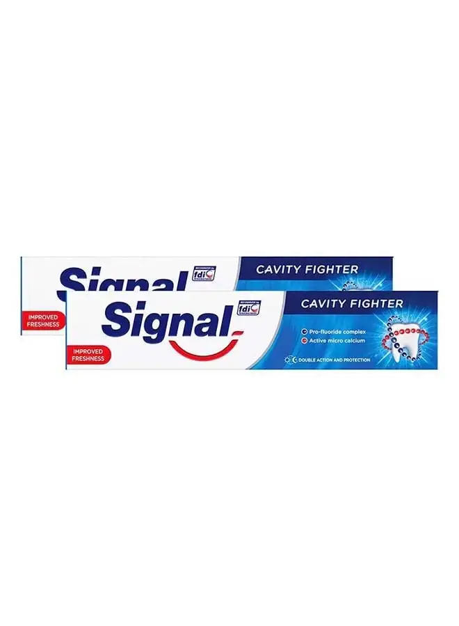Signal Cavity Fighter Toothpaste Pack of 2 120ml