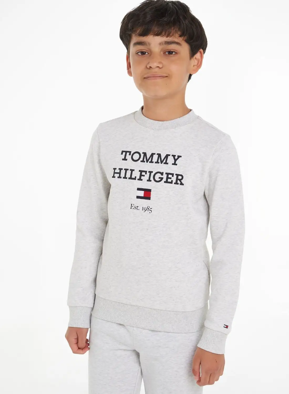 TOMMY HILFIGER Youth Logo Sweatshirt