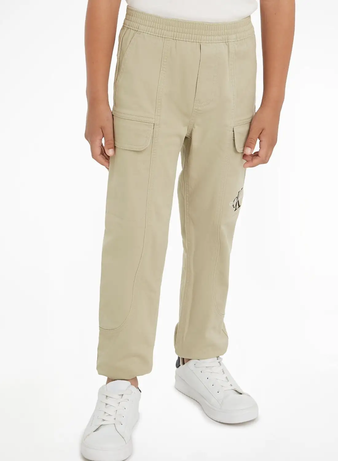 Calvin Klein Jeans Kids Logo Cargo Pants